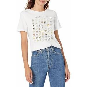 NEW UNFORTUNATE PORTRAIT designer tee t-shirt in white